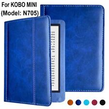 Shockproof N705 Smart Cover Auto Wake/Sleep Folio Funda for Kobo Mini
