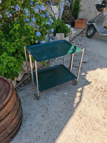 Folding rolling table - rolling, france