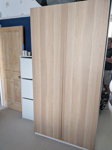 Ikea wardrobe doors - ikea, 50cm