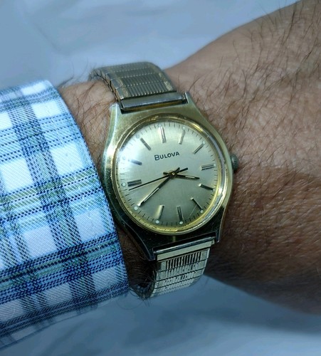 Vintage mens bulova wrist - , n6