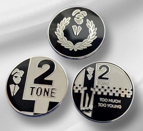 Ska reggae skinhead badge - ska,