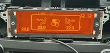 GENUINE Peugeot 407 SW coupe display screen RD4 radio LCD Multi function clock