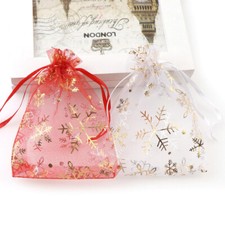 Organza gift bag for Xmas