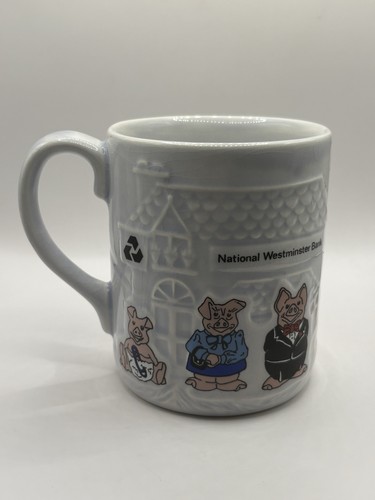 Wade natwest pig mug 1980s - wade,