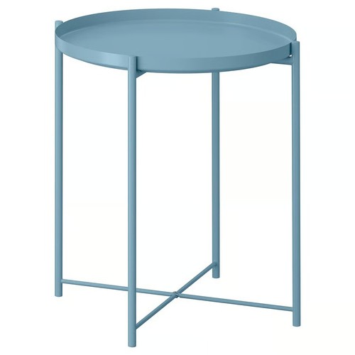 Ikea light blue tray - ikea, table