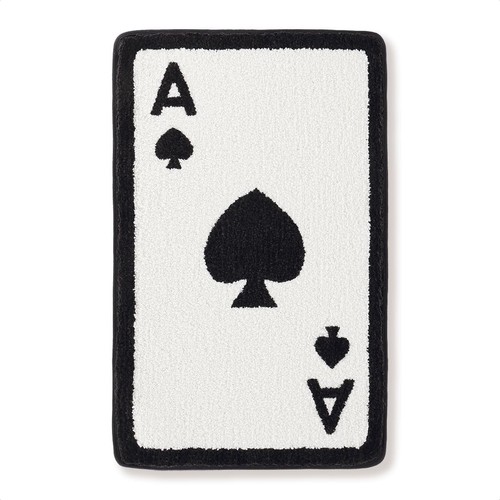 Poker bathroom mat funny - funny,, ace