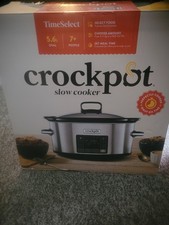 Crockpot Timeselect Digital Slow Cooker | Programmable Digital Display | 5.6 L (