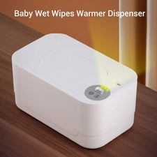 Baby Wipe Warmer Surround Heating Wet Wipe Warmer Dispenser with Night Light GMO
