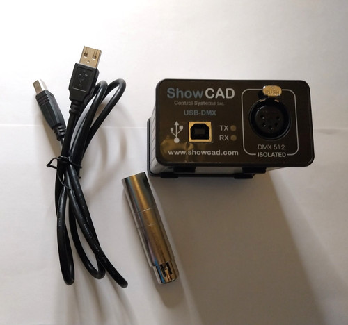 Showcad usb dmx 512 - to, dmx-512