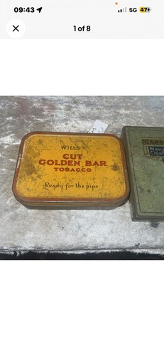 Vintage tabacco tins wills - vintage,