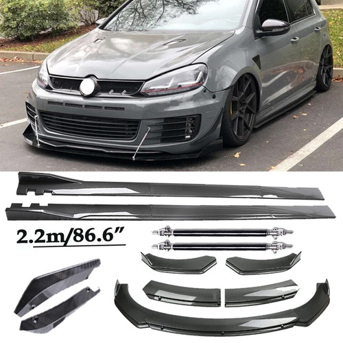 Carbon fiber front bumper - bumper, lip