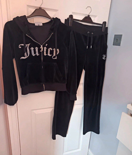 Juicy couture black - black, velour