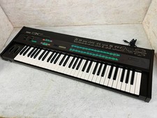 02) YAMAHA DX7 Classic FM Synthesizer 61Keys 32Voices Battery replaced