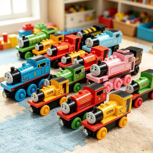 Thomas wooden trains track - trains,
