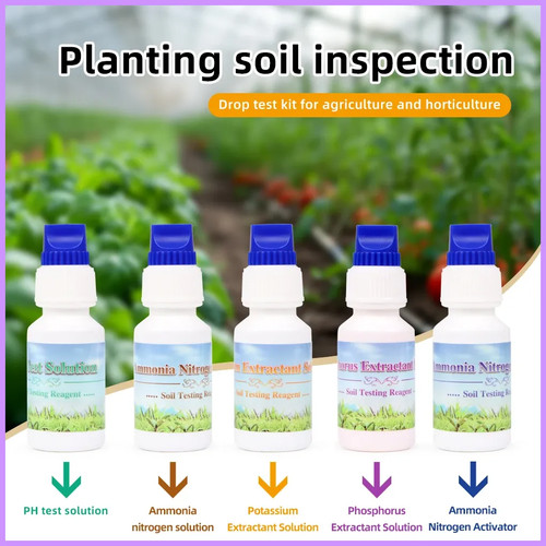 Soil test solution kit - 1,