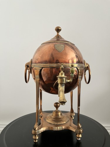 Antique copper samovar with - copper,