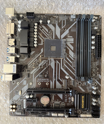Gigabyte amd ryzen b450m - ryzen, ds3h