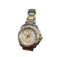 Seiko Velatura Alarm Chronograph Men's Watch sapphire and S/S two tone SNAA92P1
