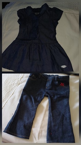 American girl doll - girl, denim