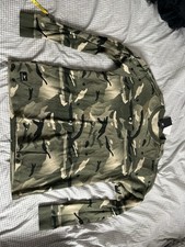 Patta Spray Camo Waffle Long Sleeve T Shirt XXL Green