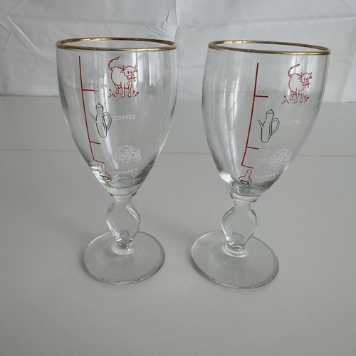 Two vintage irish coffee - vintage,