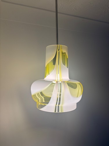 Mid century yellow opaline - mid-century,