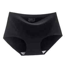 Ladies Underwear Panties Women Ice Silk Seamless Pants Teens Knickers 3/6 Pack