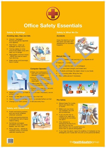 Office safety poster - office, –