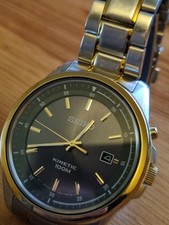 Seiko Kinetic Gold/Silver