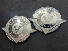 VN 1500 and VN 800 DRIFTER original pair metal tank badges pair