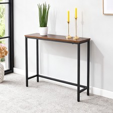 Slim Console Table Industrial