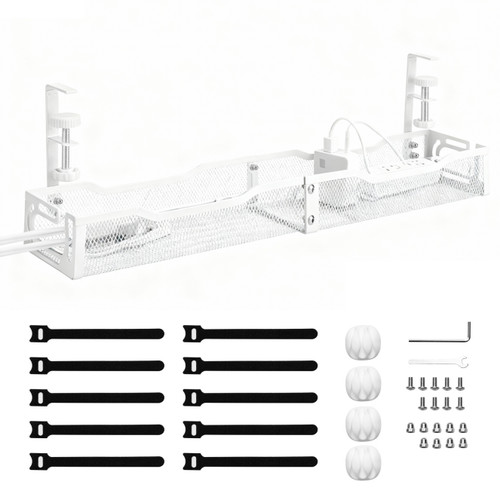 Cable management metal under - management,