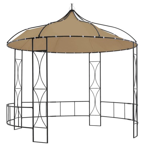 Gazebo round sturdy outdoor - gazebo,