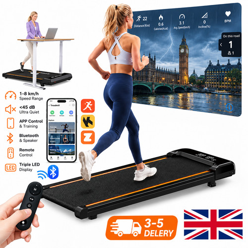 Walking pad with incline under - walking,