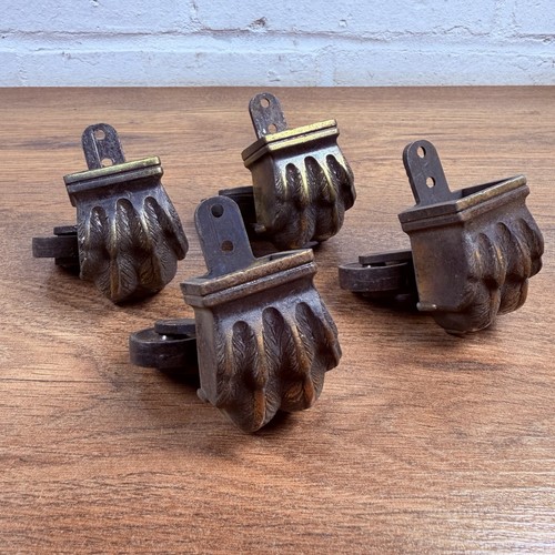 Set vintage brass - of,