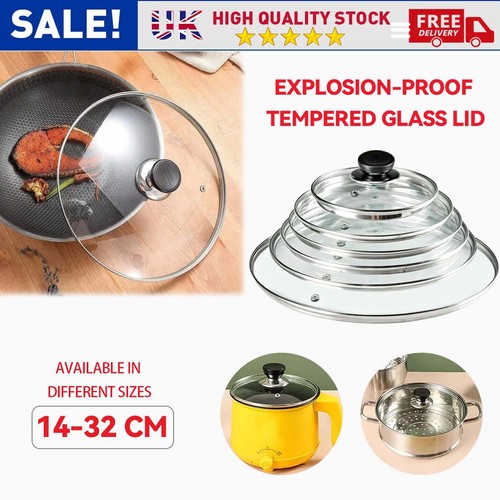 Tempered glass pan lid - pan,