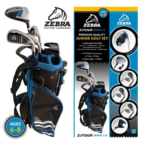 Zebra golf junior tour boxed - golf,