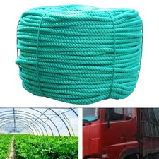 20M Rope Green Poly Rope Shrink-proof Sleek Green Design Strong And Long-lasting