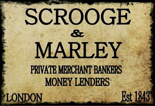 Scrooge marley money vintage - &,