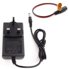 Battery Charger For Waverunner Bait Boat Massive 2AH Output with Adapter Lead