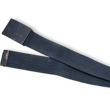 Vintage y2k royal marine blue elastic stretch belt | SKU 1097