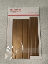 Spellbinders Hot Foil Plates Add A Stripe Of Color Glimmer Of The Month July 22