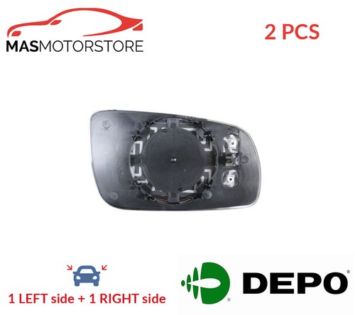 Rear view mirror glass pair - rear,