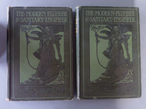Vtg plumbing books - books, modern
