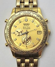 SEIKO 6M15-9011 Vintage World