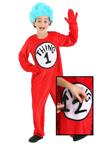 Thing kids deluxe costume - thing, 1&2