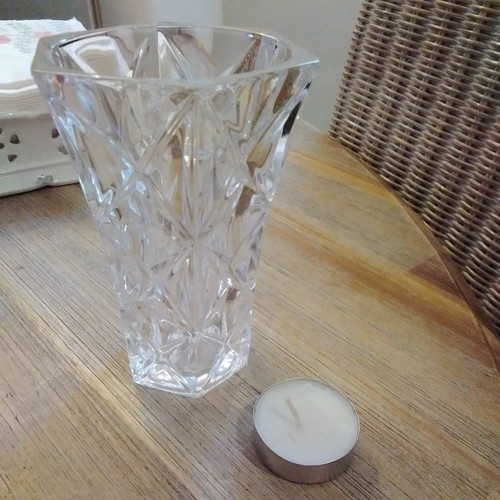 Crystal arques vase - crystal, d'arques