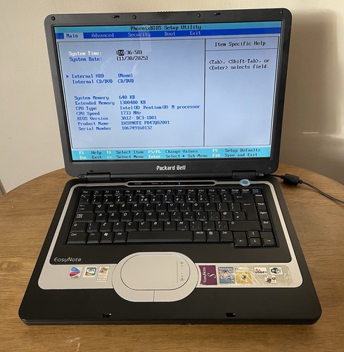 Packard bell easy - bell, note
