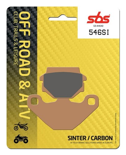 Sbs 546si front brake pads - front,