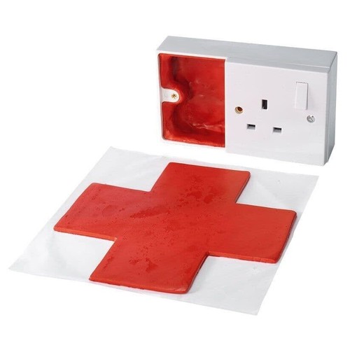 Intumescent socket box putty - socket,